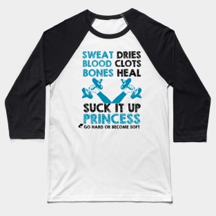 funny gym quotes Baseball T-Shirt